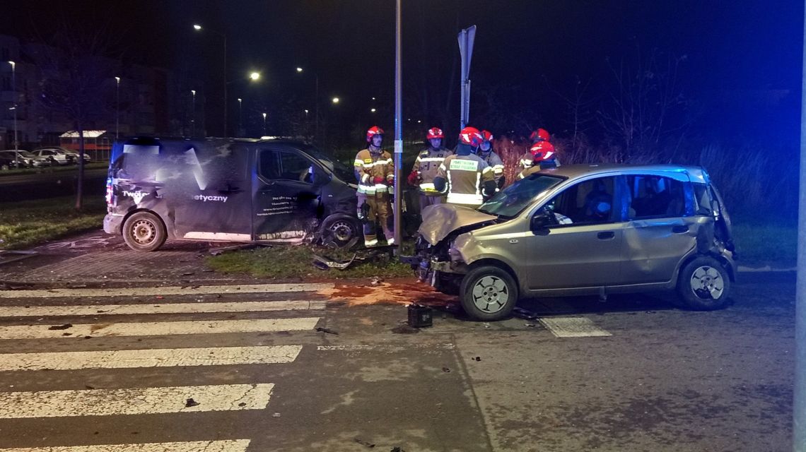 Dzierżoniów, wypadek na Świdnickiej Dzierżoniów, wypadek na Świdnickiej