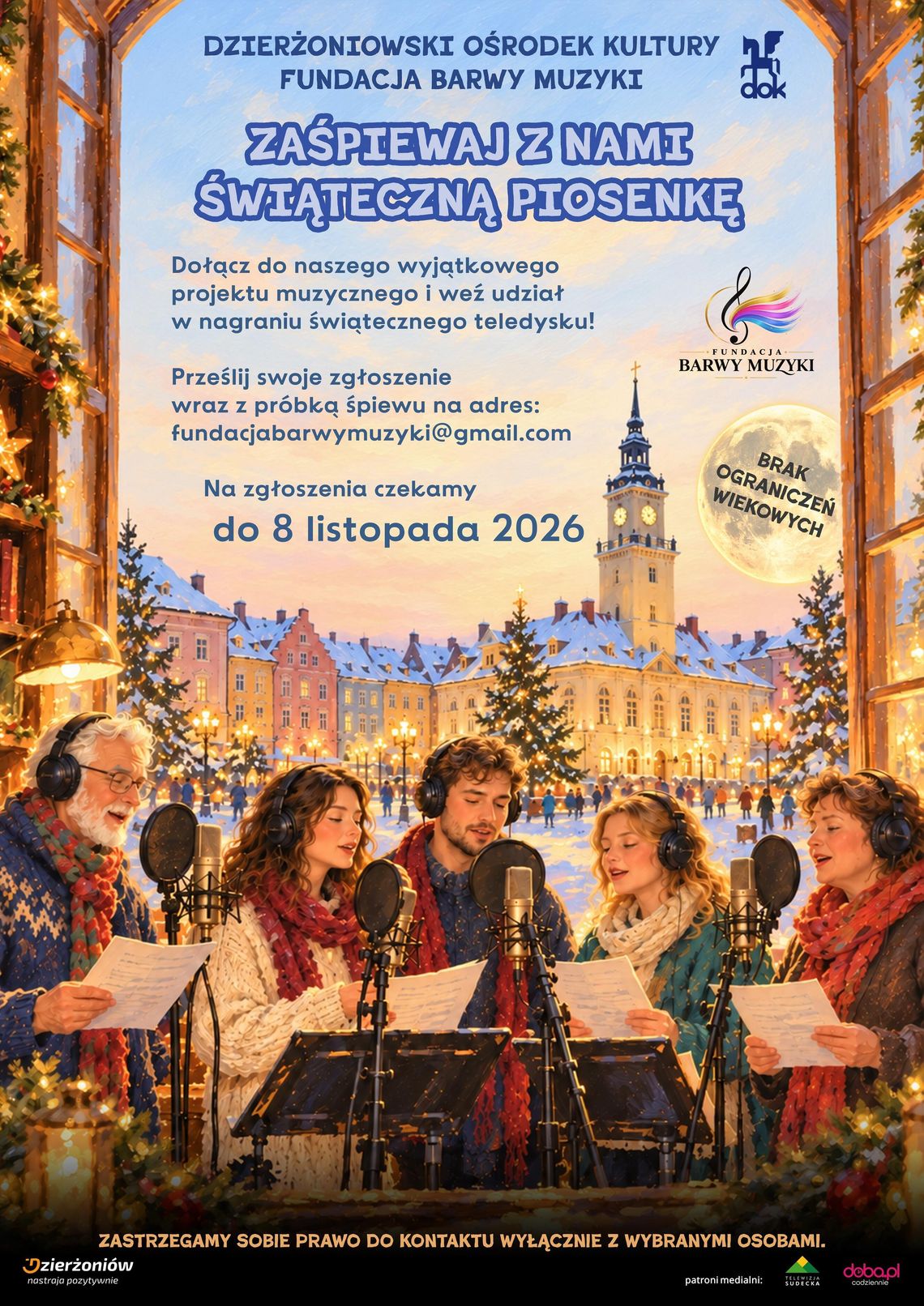 Dzierżoniów: Zaśpiewaj z nami świąteczną piosenkę Dzierżoniów: Zaśpiewaj z nami świąteczną piosenkę