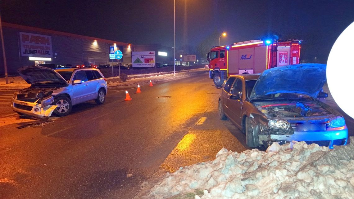 Dzierżoniów, zderzenie osobówek