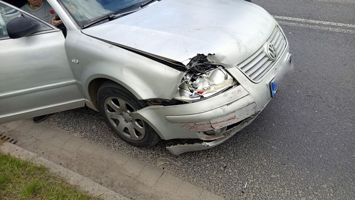 Dzierżoniów, zderzenie osobówek na Staszica