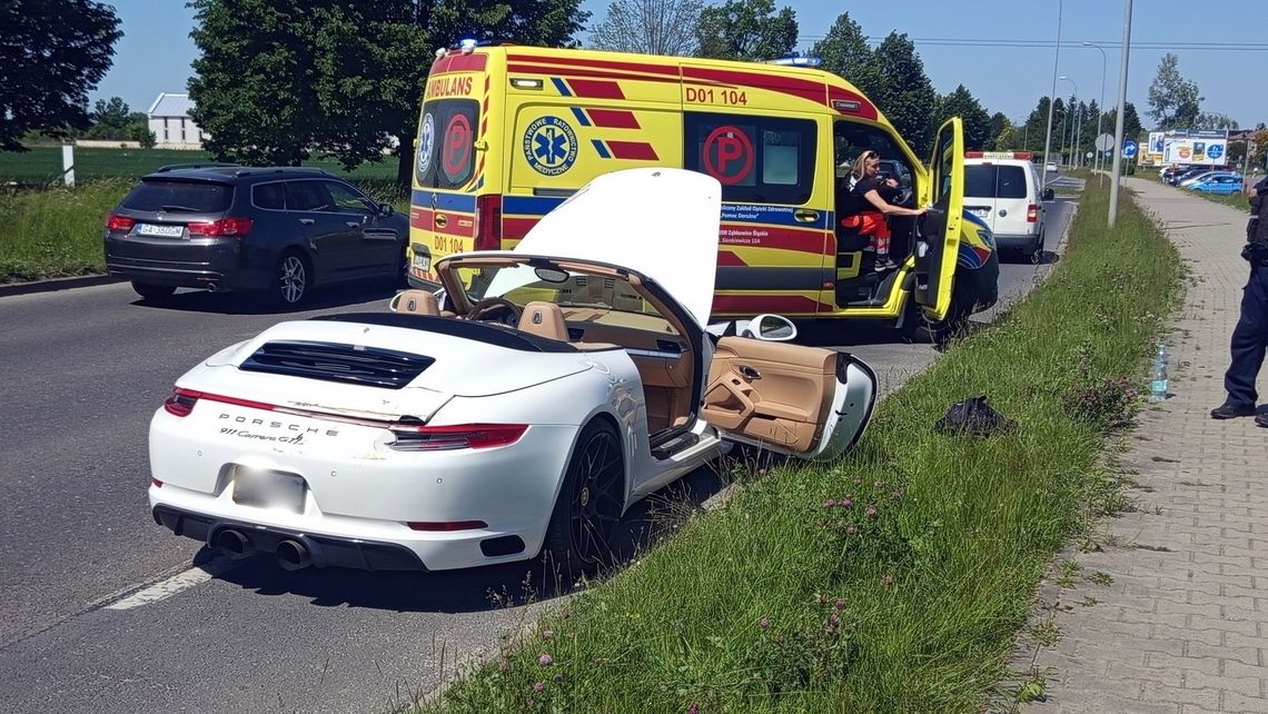 Dzierżoniów. Zderzenie z Porsche