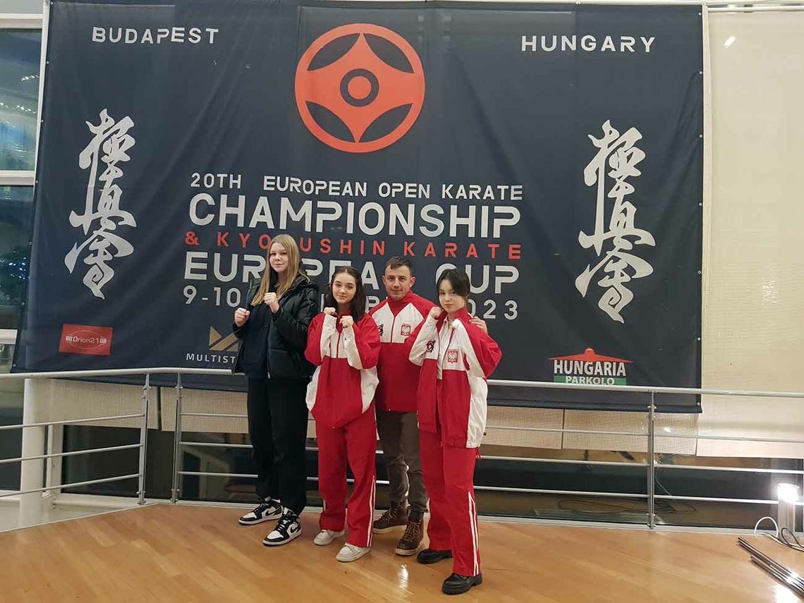 Dzierżoniowski KS Karate Kyokushin - Puchar Europy w Budapeszcie