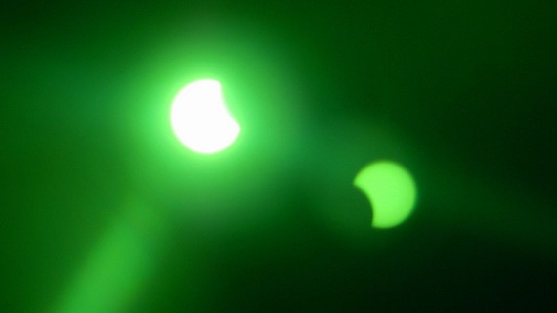 DZIŚ OBSERWOWALIŚMY ZAĆMIENIE SŁOŃCA