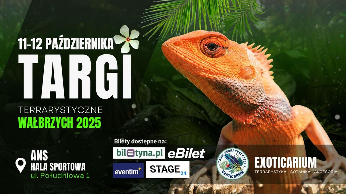 Egzotyczne zwierzęta z całego świata zawitają do Wałbrzycha!