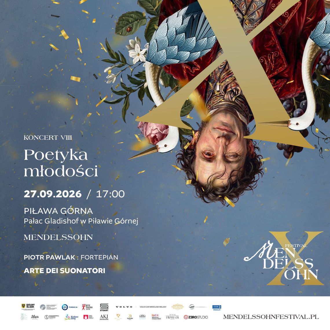 Festiwal Mendelssohna w pałacu Gladishof w Piławie Górnej! Festiwal Mendelssohna w pałacu Gladishof w Piławie Górnej!