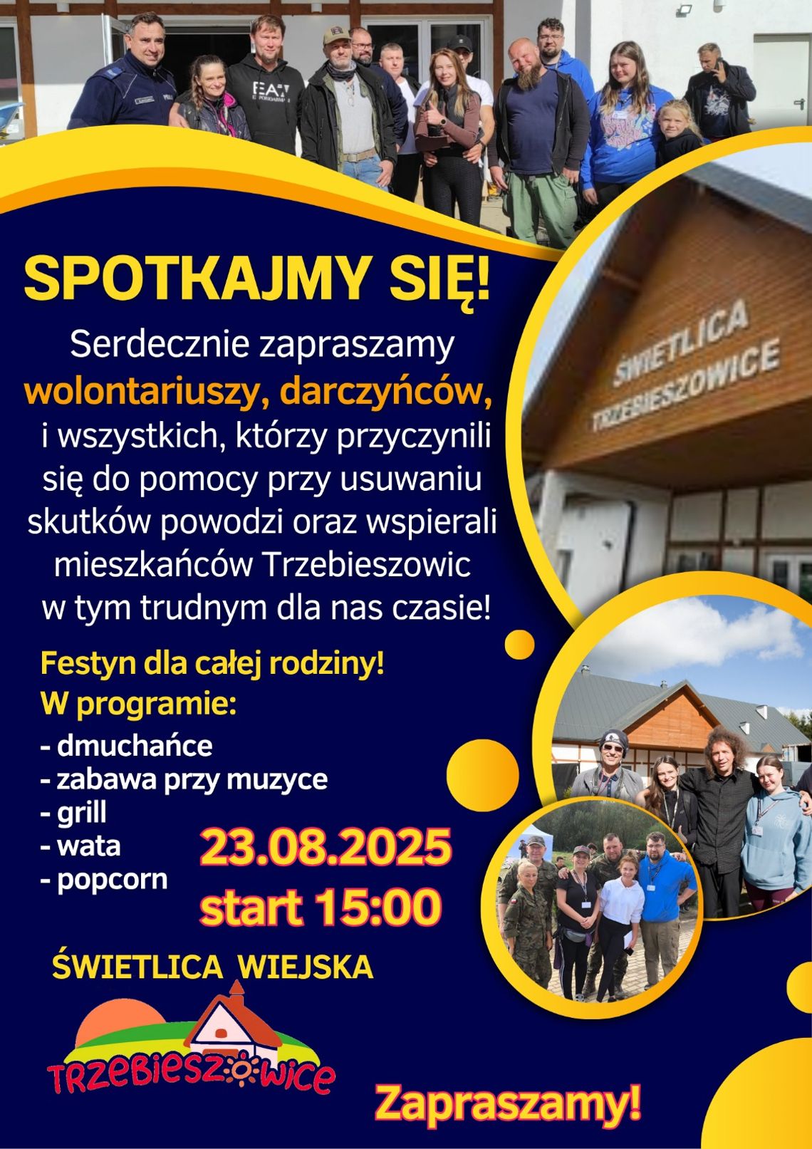 Festyn podziękowań w Trzebieszowicach: rodzinne atrakcje czekają!