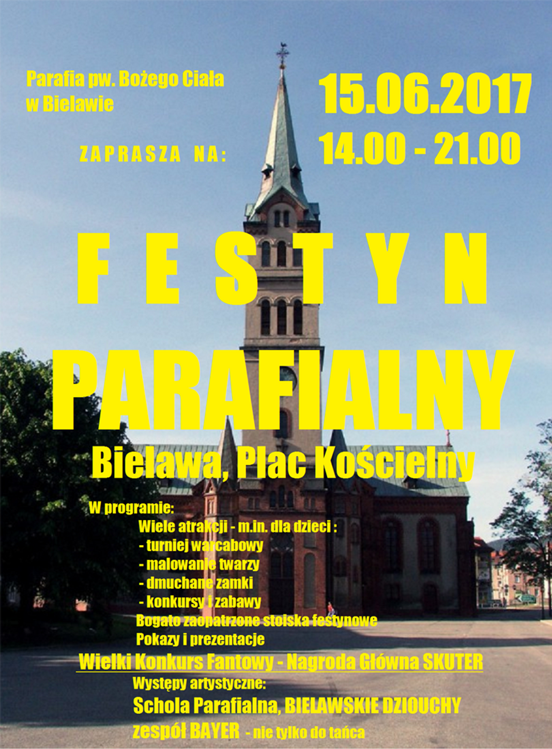 FESTYN W PARAFIALNY W ŚWIĘTO BOŻEGO CIAŁA