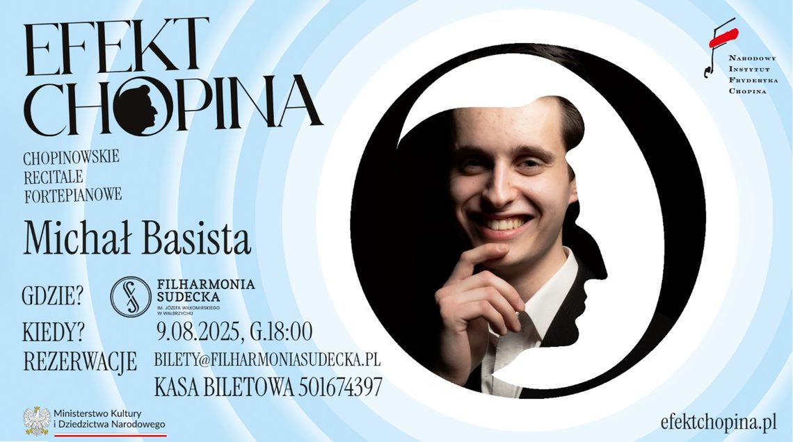 Filharmonia Sudecka zaprasza na Chopinowskie Recitale Fortepianowe Filharmonia Sudecka zaprasza na Chopinowskie Recitale Fortepianowe