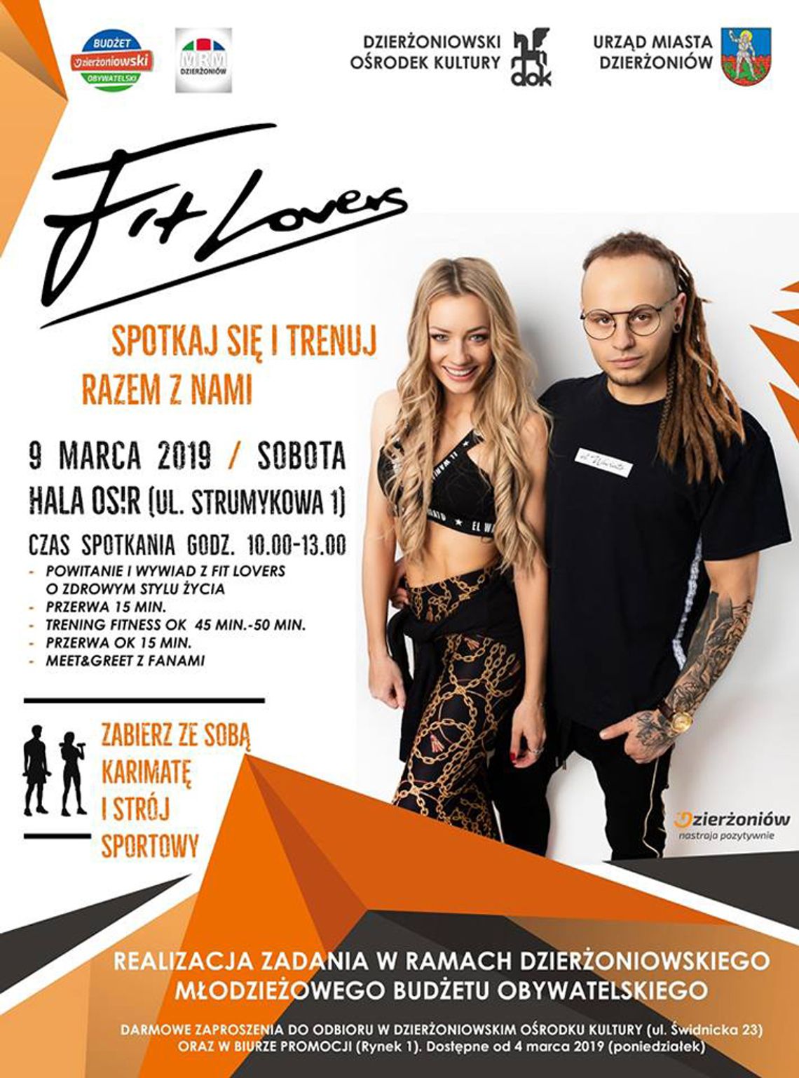 FITNESS, ZDROWIE I PRZYGODA – CZYLI FIT LOVERS W DZIERŻONIOWIE FITNESS, ZDROWIE I PRZYGODA – CZYLI FIT LOVERS W DZIERŻONIOWIE