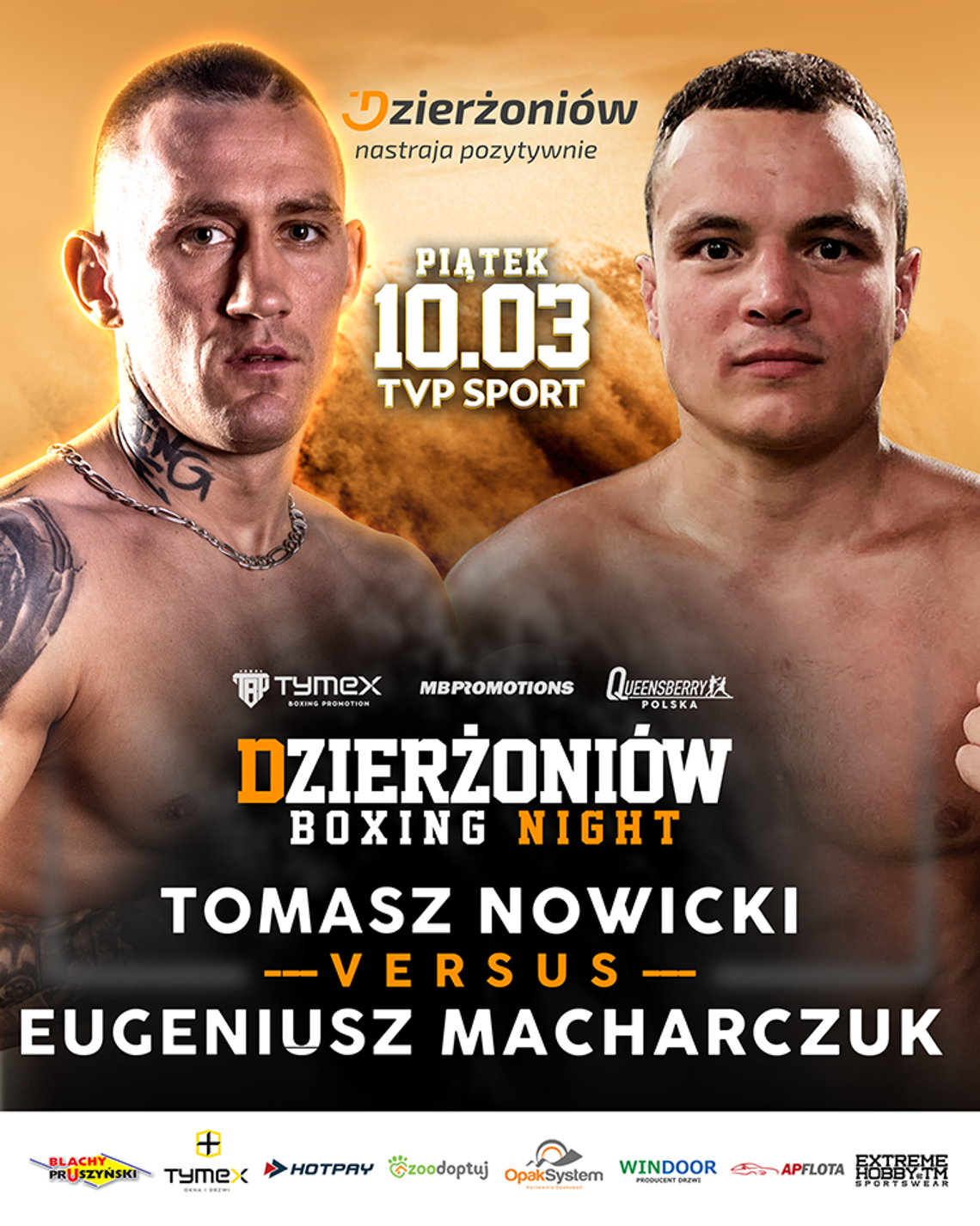Gala boksu zawodowego - 10 marca w Dzierżoniowie