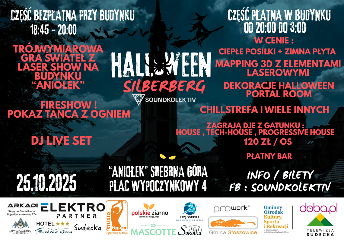 HALLOWEEN SILBERBERG | 25.10.2025 | Srebrna Góra – „Aniołek”