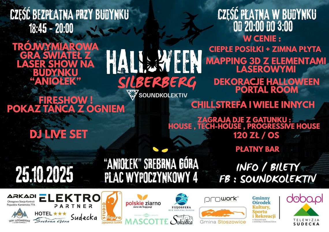 HALLOWEEN SILBERBERG | 25.10.2025 | Srebrna Góra – „Aniołek”