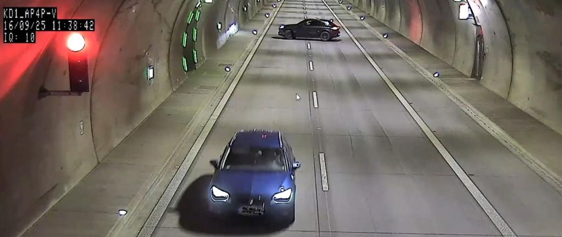 Historia lubi się powtarzać! Kierowcy znowu zawrócili, tym razem w tunelu na S3