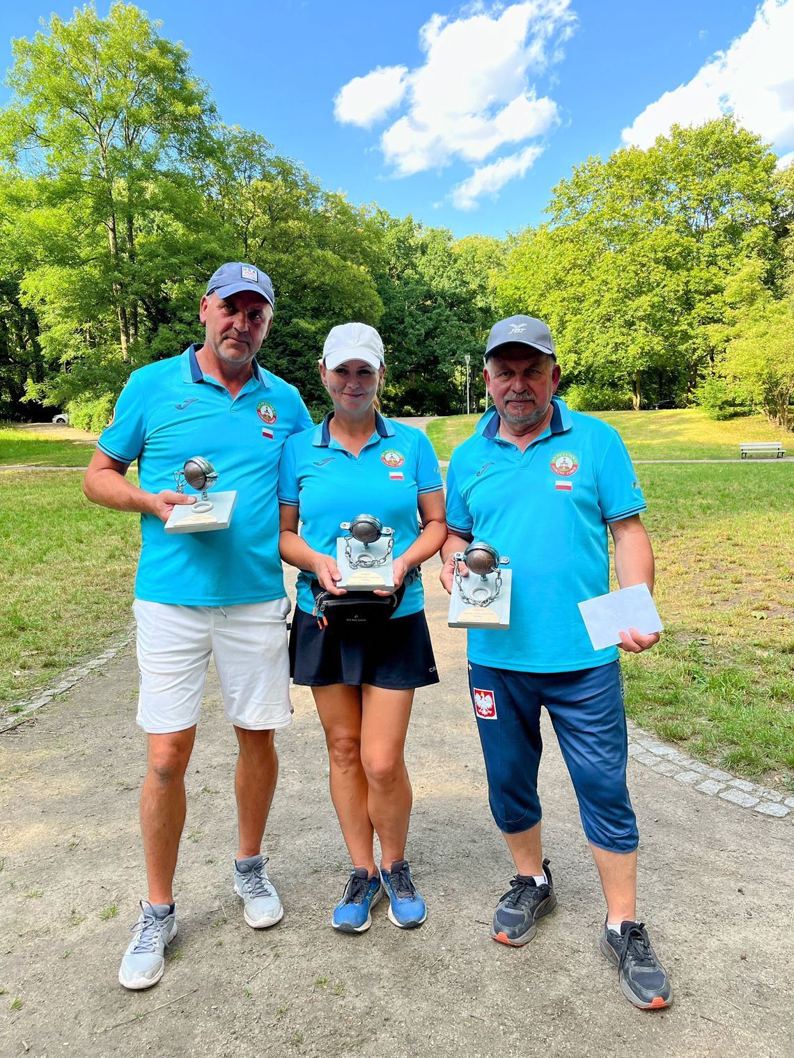 I miejsce w GRAND PRIX POLSKI w PETANQUE - etap w Szczecinie