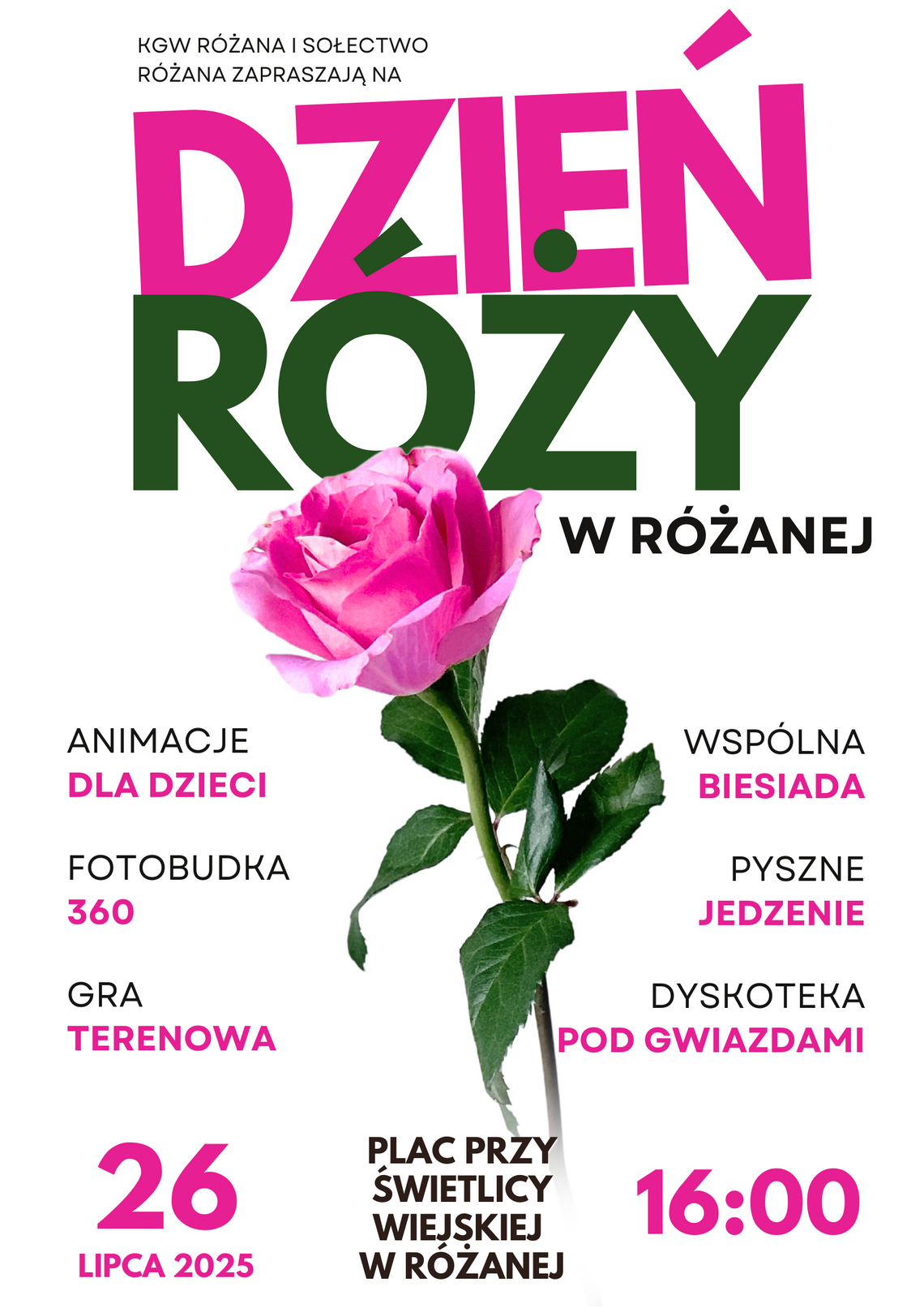 II Dzień Róży w Różanej