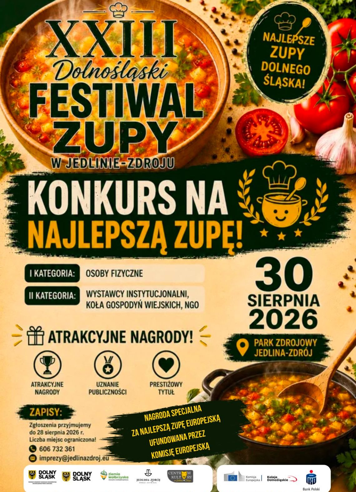 Jedlina-Zdrój zaprasza na muzyczne, kulinarne i kulturalne zakończenie wakacji Jedlina-Zdrój zaprasza na muzyczne, kulinarne i kulturalne zakończenie wakacji