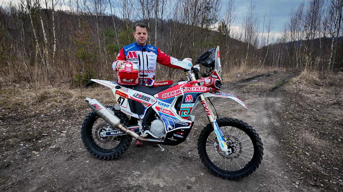 Jedyne takie Kove 450 w Polsce - Bartłomiej Tabin o swoim motocyklu i nawigowaniu podczas rajdów