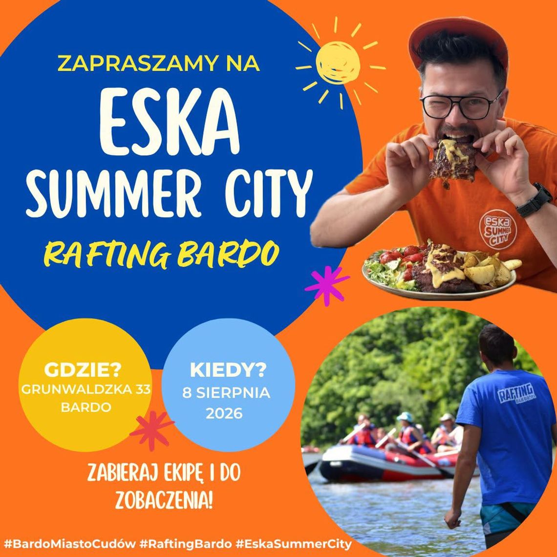 Już 8 sierpnia ESKA Summer City wpada do Barda! Już 8 sierpnia ESKA Summer City wpada do Barda!