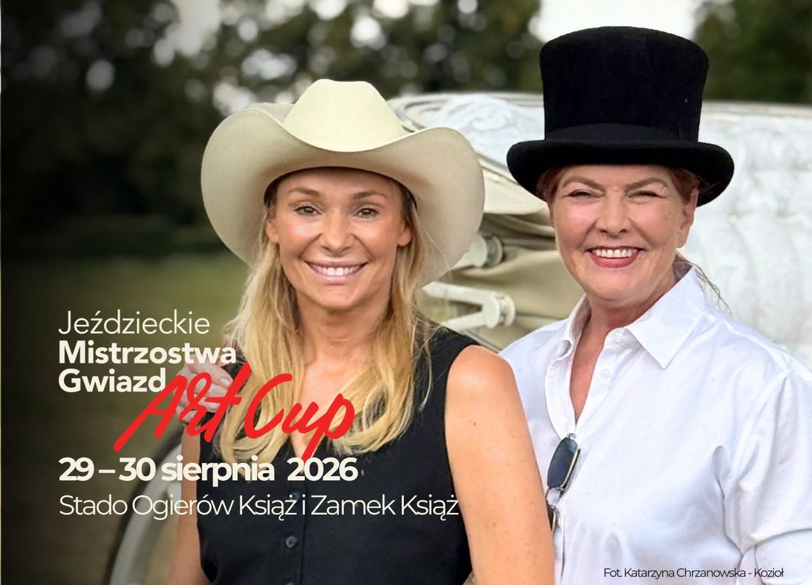 Już dziś zapraszamy na tegoroczne Jeździeckie Mistrzostwa Gwiazd Art Cup! Już dziś zapraszamy na tegoroczne Jeździeckie Mistrzostwa Gwiazd Art Cup!