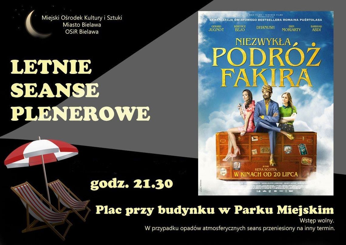 KINO PLENEROWE W BIELAWSKIM PARKU POWRACA
