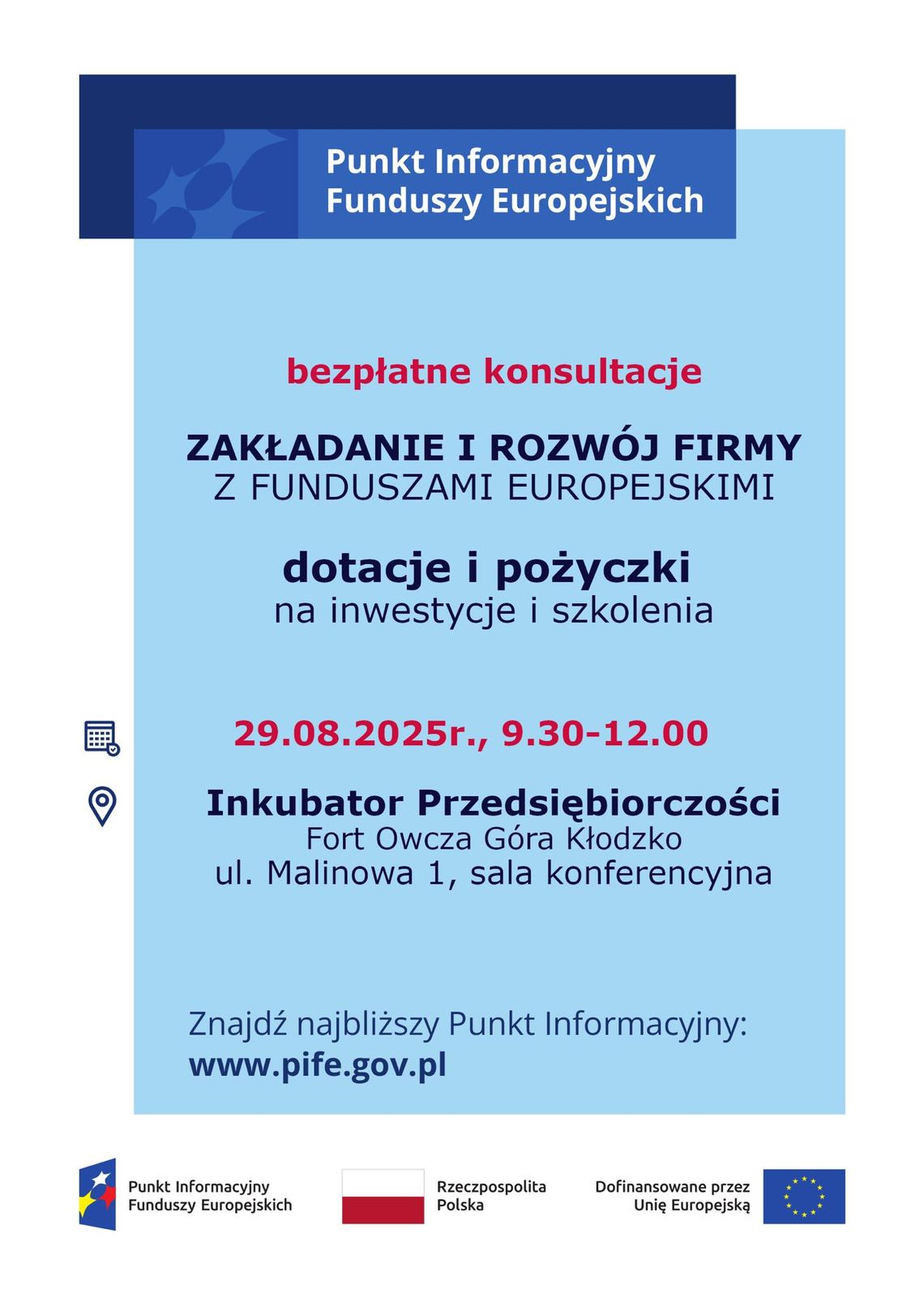 Kłodzko: Konsultacje dla przedsiębiorców