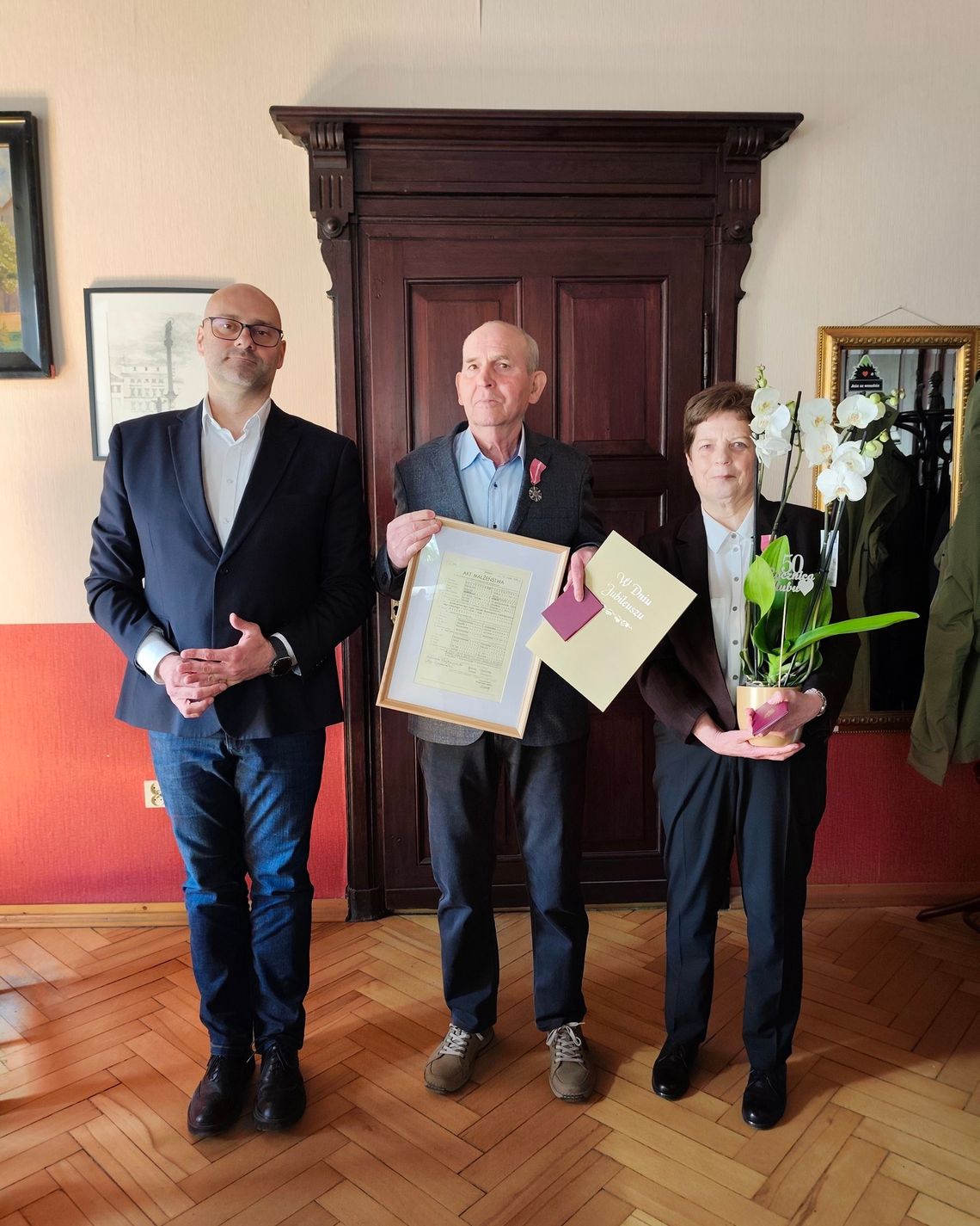 Kłodzko: Wyjątkowe jubileusze małżeńskie naszych Mieszkańców Pani Teresy i Pana Kazimierza Przybyszewskich