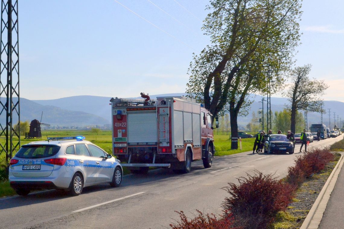 KOLIZJA NA DZIERŻONIOWSKIEJ