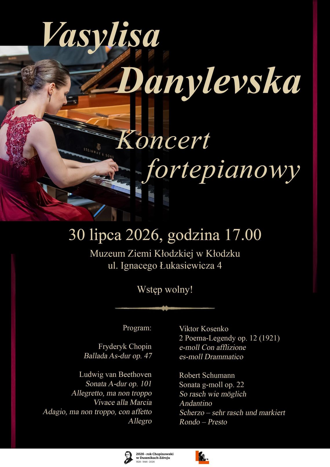 Koncert fortepianowy Vasylisy Danylevskiej Koncert fortepianowy Vasylisy Danylevskiej