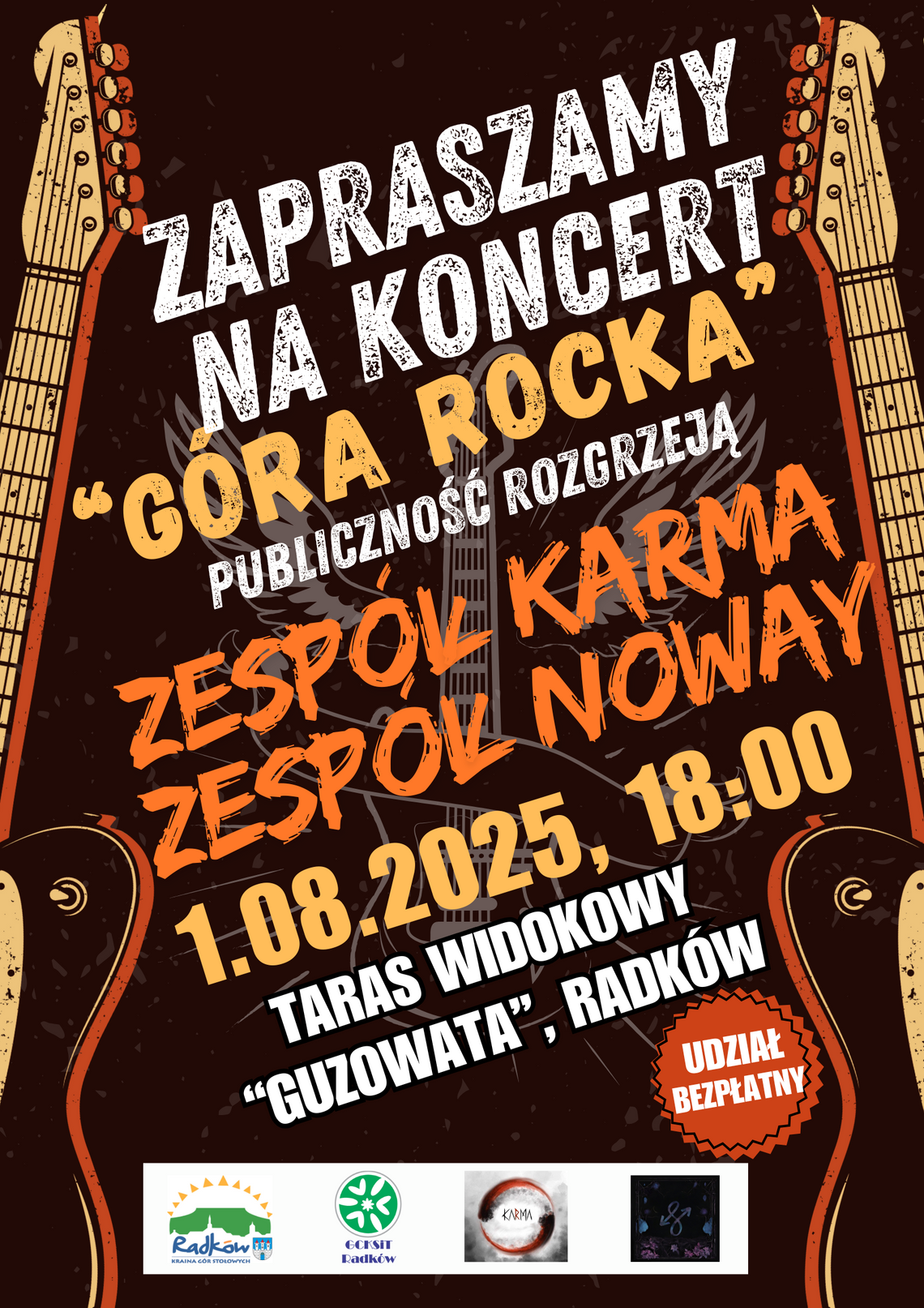 Koncert "Góra Rocka" w Radkowie