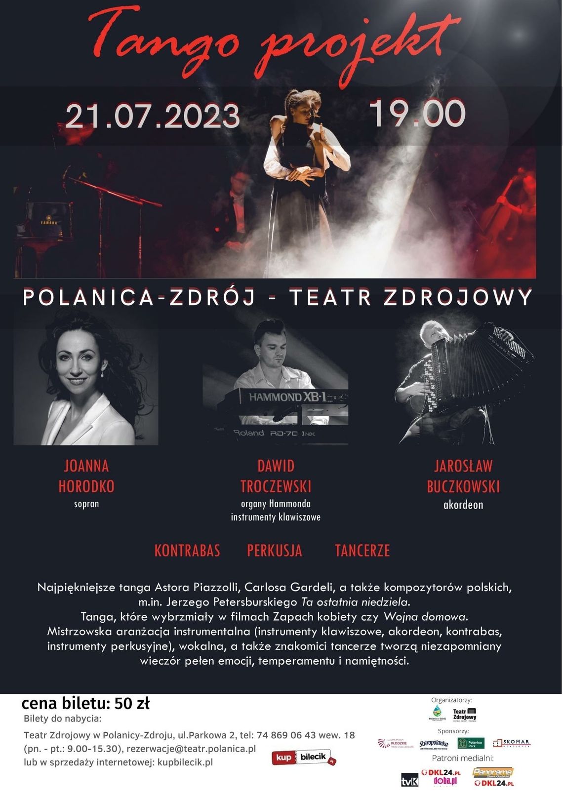 Koncert „Tango” w Polanicy-Zdroju