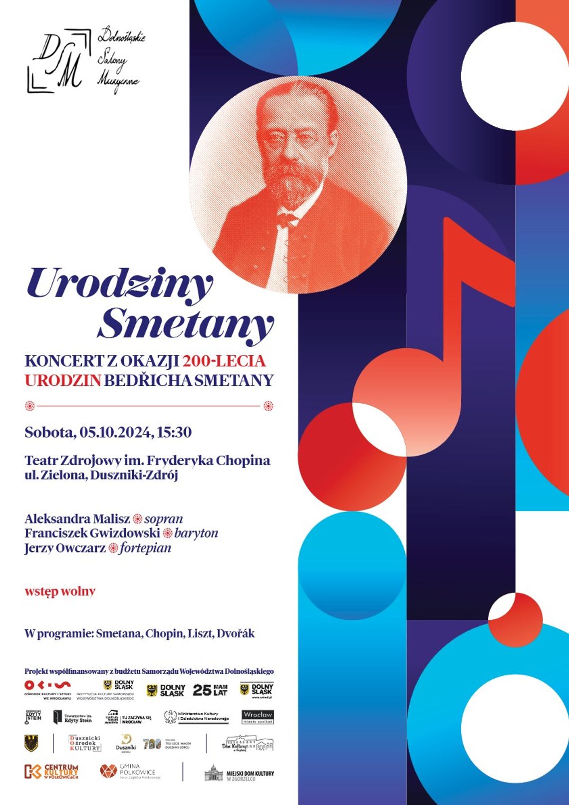 Koncert Urodzinowy Smetany z okazji 200-lecia urodzin