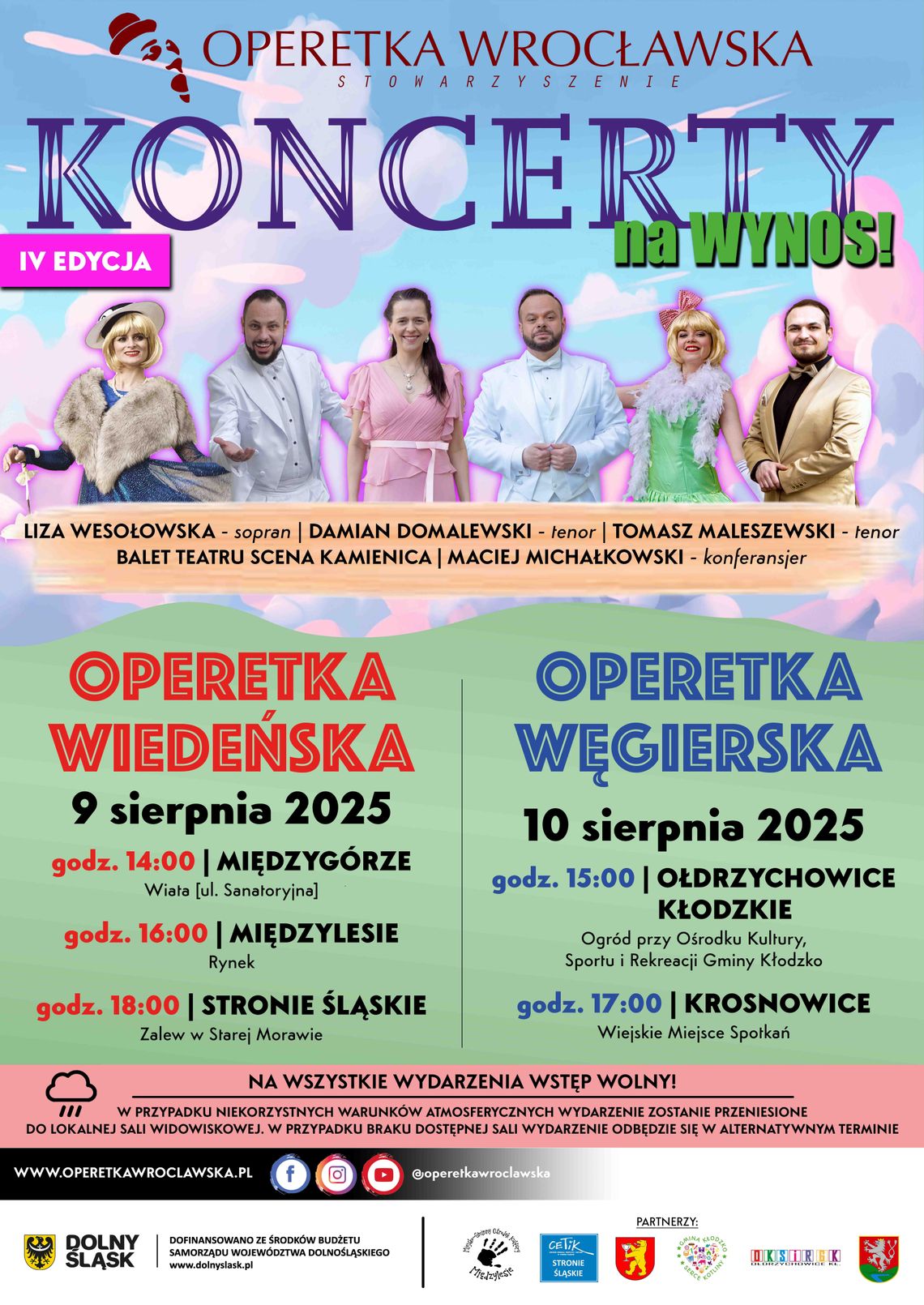 Koncerty na WYNOS! - IV edycja w Kotlinie Kłodzkiej