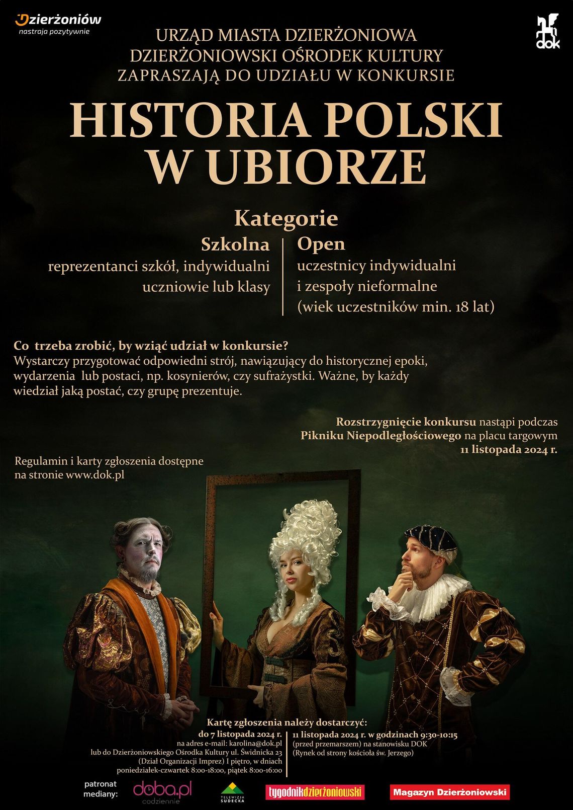 KONKURS: "HISTORIA POLSKI W UBIORZE"