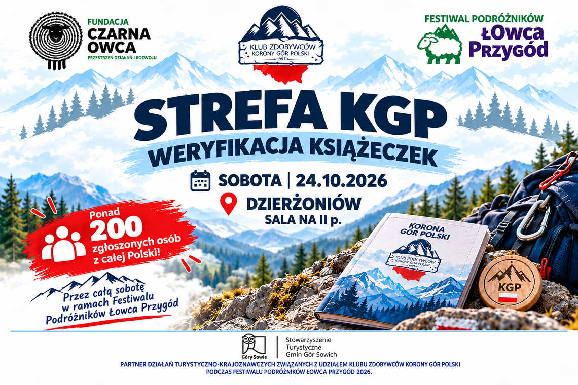 Korona Gór Polski zawita do Gór Sowich