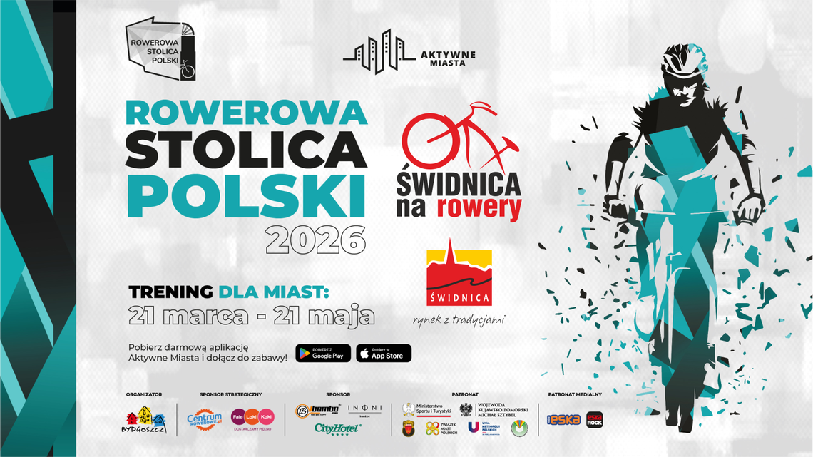 Kręć kilometry dla Świdnicy! Rusza rowerowy trening 2026