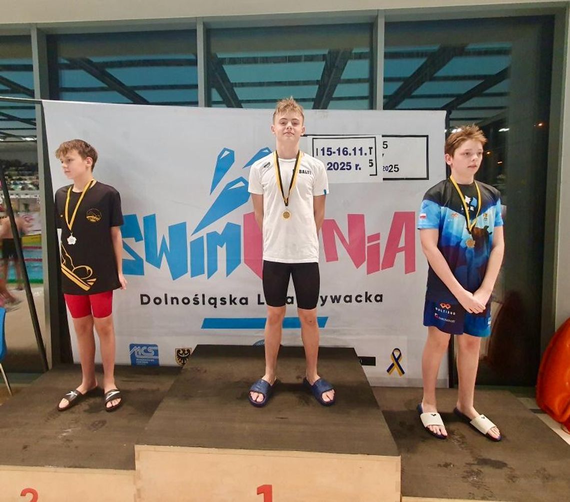 KS BALTI: 5 medali na Zimowych Mistrzostwach Dolnego Śląska w Pływaniu w kategorii 11-13 lat KS BALTI: 5 medali na Zimowych Mistrzostwach Dolnego Śląska w Pływaniu w kategorii 11-13 lat