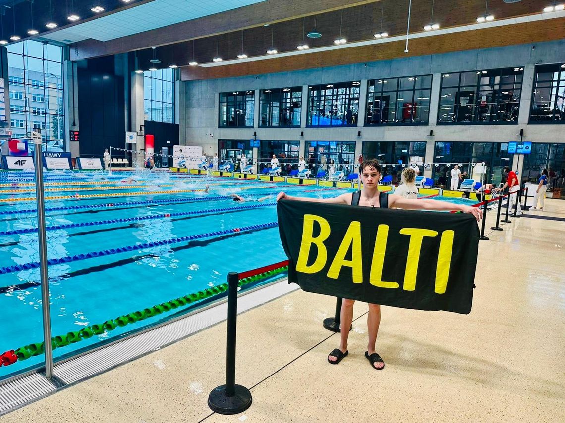 KS BALTI:  Mistrzostwa Polski w Pływaniu 15-latków