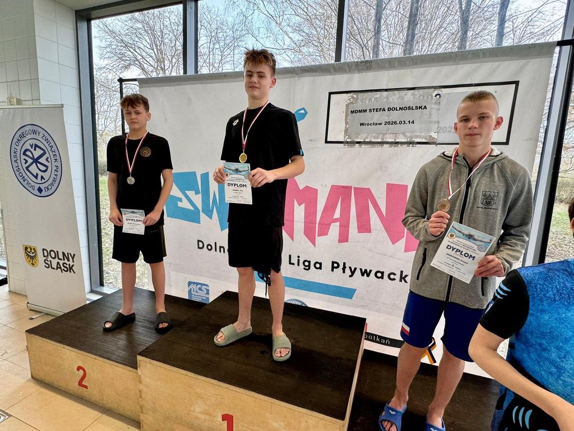KS BALTI: podwójne złoto dla pływaków we Wrocławiu
