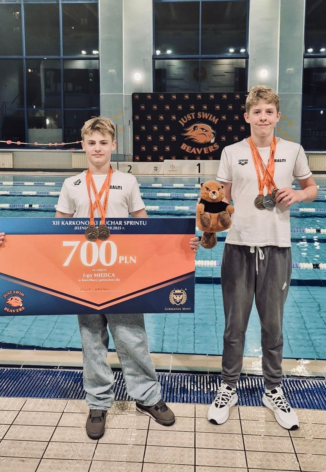 KS BALTI: sukcesy pływaków w XII Karkonoskim Pucharze Sprintu