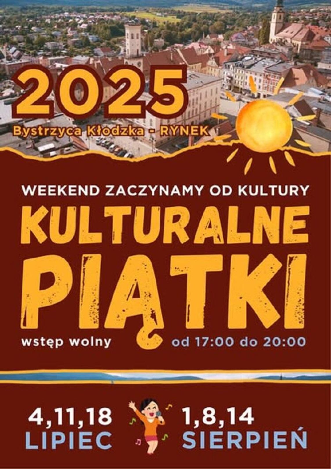 Kulturalne Piątki 2025 w Bystrzycy Kłodzkiej Kulturalne Piątki 2025 w Bystrzycy Kłodzkiej