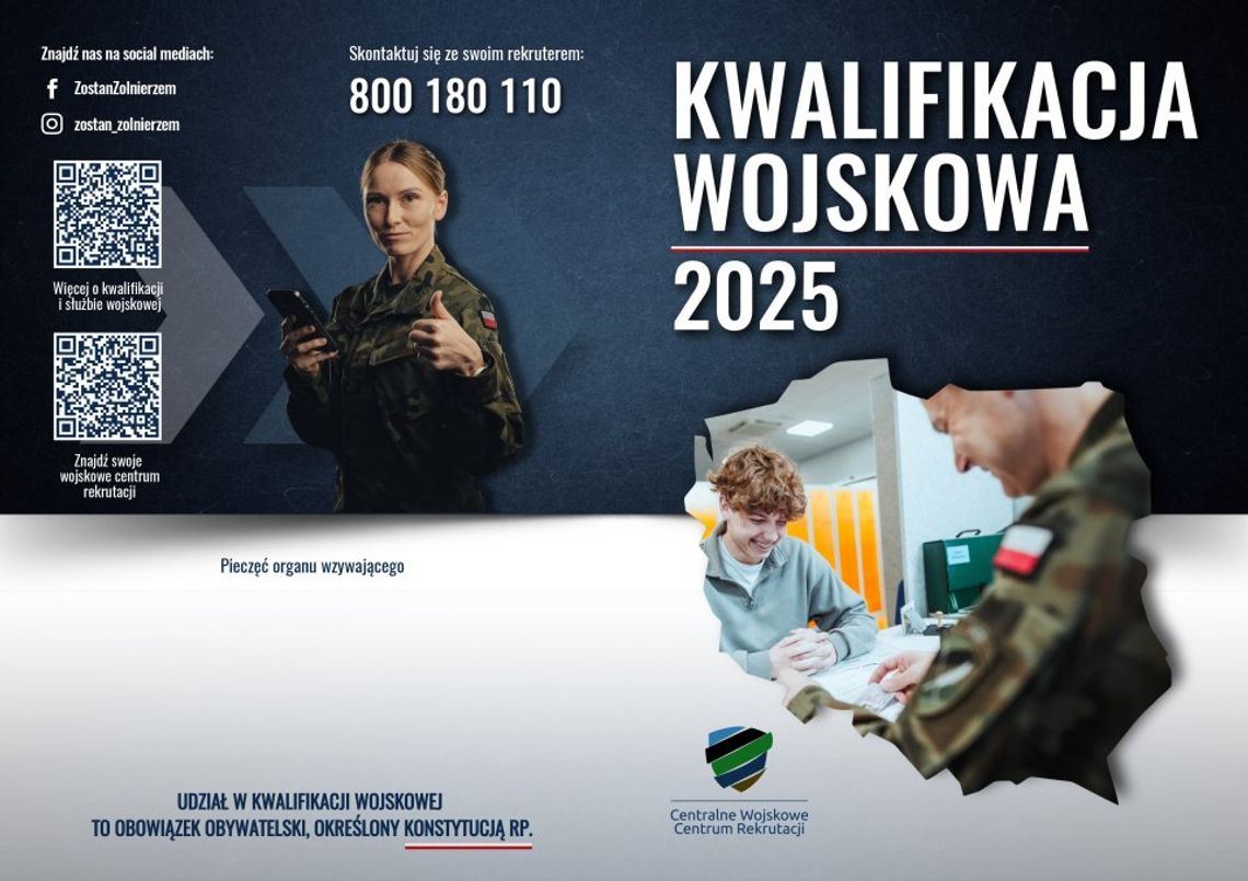 Kwalifikacja wojskowa 2025