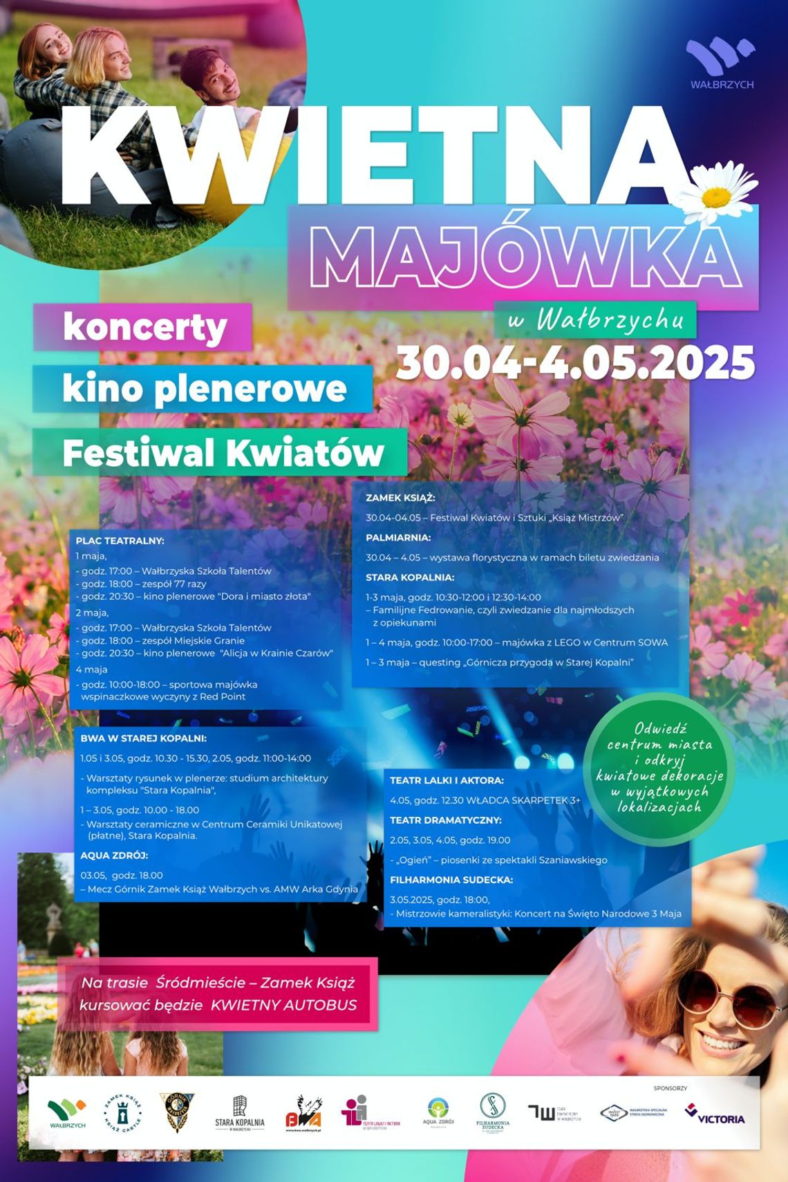 KWIETNA MAJÓWKA W WAŁBRZYCHU – etap pierwszy