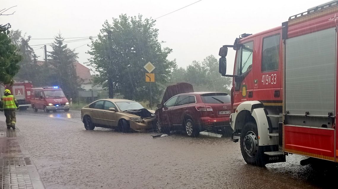 Łagiewniki, poważny wypadek na Słowiańskiej Łagiewniki, poważny wypadek na Słowiańskiej
