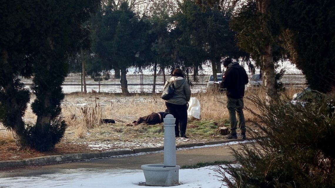 Łagiewniki. Śmierć na cmentarzu