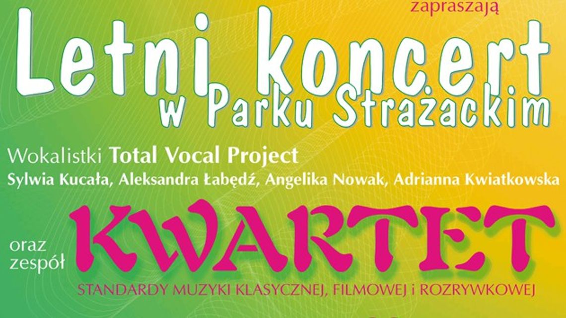 LETNI KONCERT W PARKU STRAŻACKIM W KŁODZKU