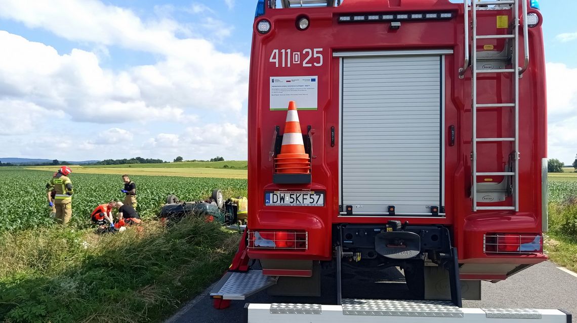 Ligota Wielka, śmierć po dachowaniu Volkswagena