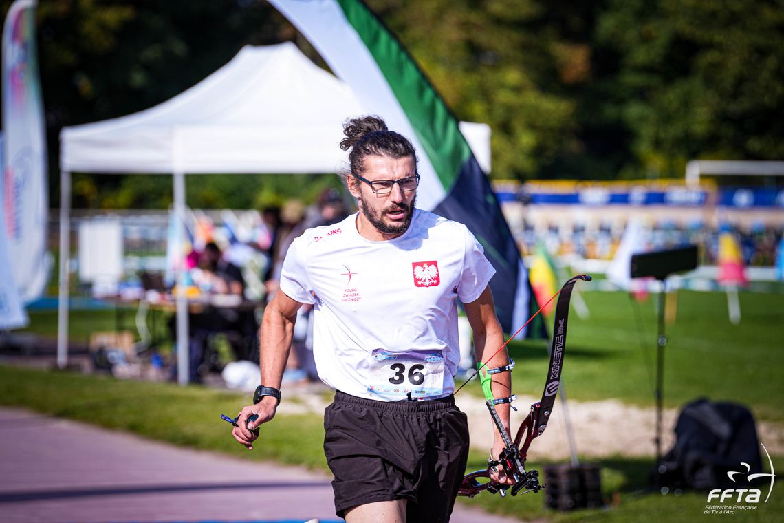 Łukasz Łuniewski piąty w Pucharze Europy Run Archery!