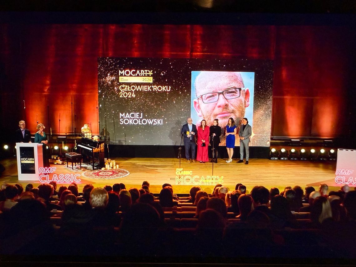MACIEJ SOKOŁOWSKI CZŁOWIEKIEM ROKU – MOCARTY RMF CLASSIC! MACIEJ SOKOŁOWSKI CZŁOWIEKIEM ROKU – MOCARTY RMF CLASSIC!