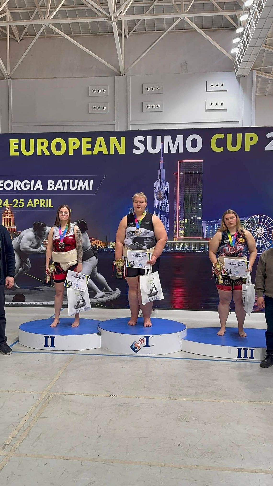 Magda Stec zwycięża w Pucharze Europy Seniorek w Sumo