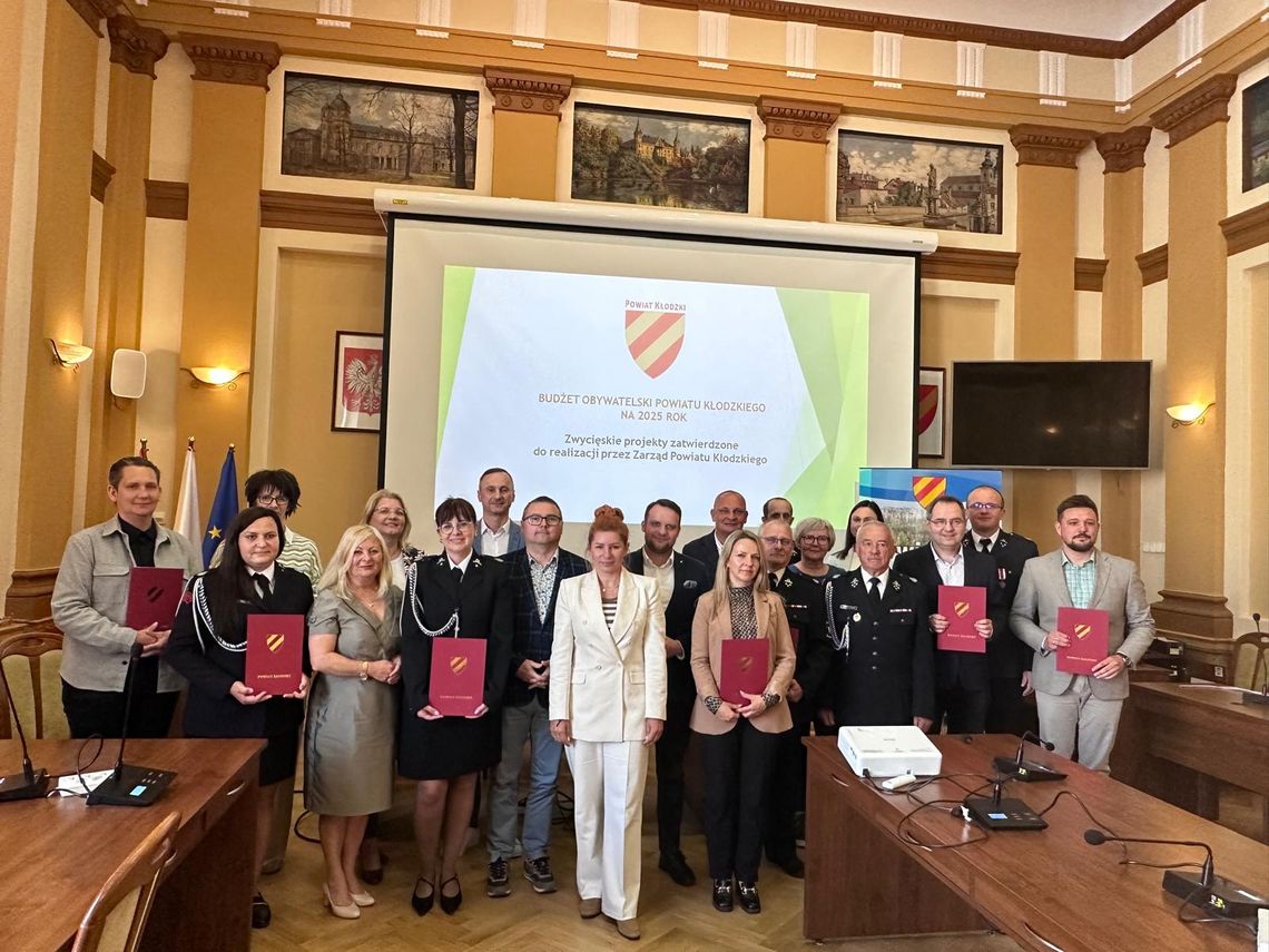 Mieszkańcy wybrali, powiat kłodzki realizuje!